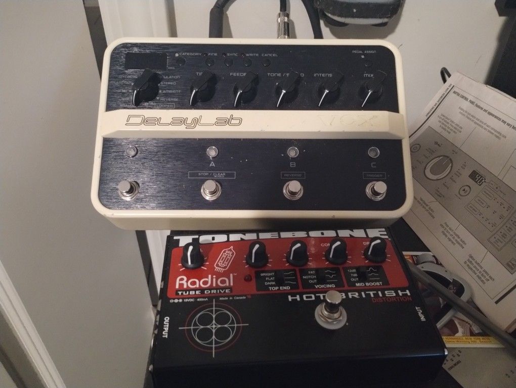 Vox Delay Lab Guitar Pedal 