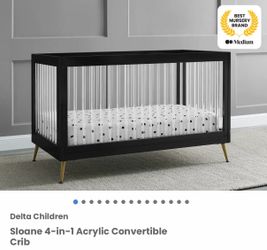 Delta Children Sloane 4-in-1 Convertible Crib