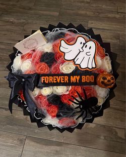 Halloween Rose Bouquet Forever My Boo