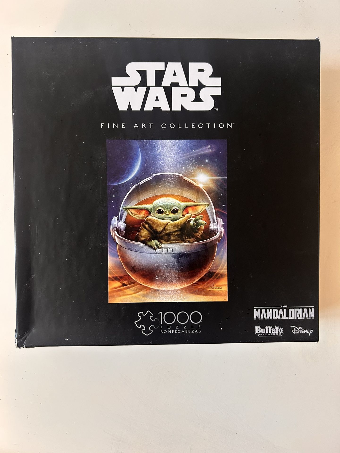 Buffalo Games Star Wars The Mandalorian Yoda - 1000 Piece Puzzle
