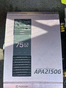 Clarion car amp