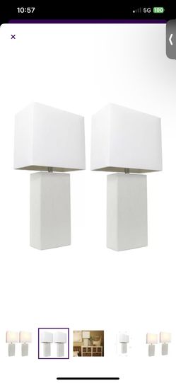 Jackson 21" Table Lamp Set