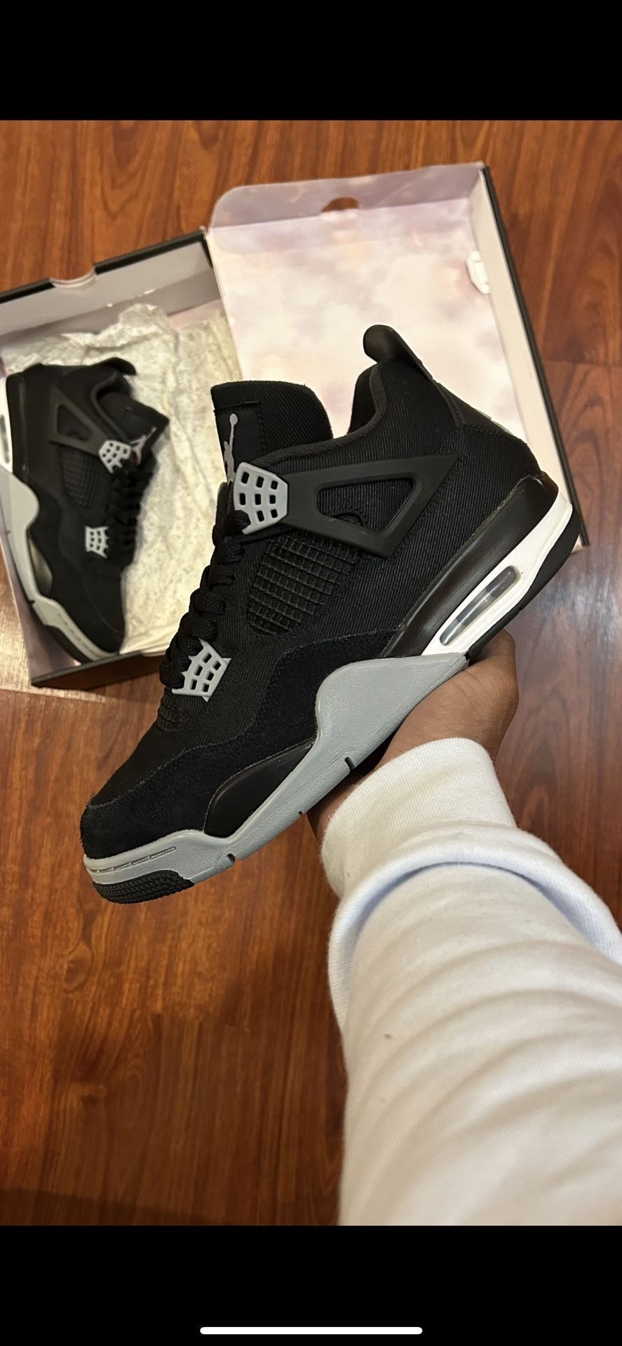 Jordan 4 Retro SE “Black Canvas”