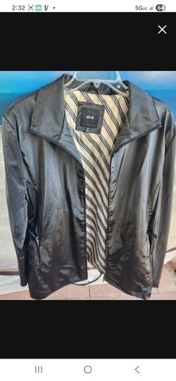 JLC Outerwear Black Leather Jacket XXL