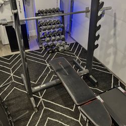PICKUP ONLY - Squat Rack/Bench For Sale