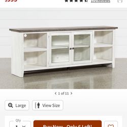 Farmhouse 84’ Tv Stand. Best Offer Available. I’ll Post Some Photos Later On Today. 