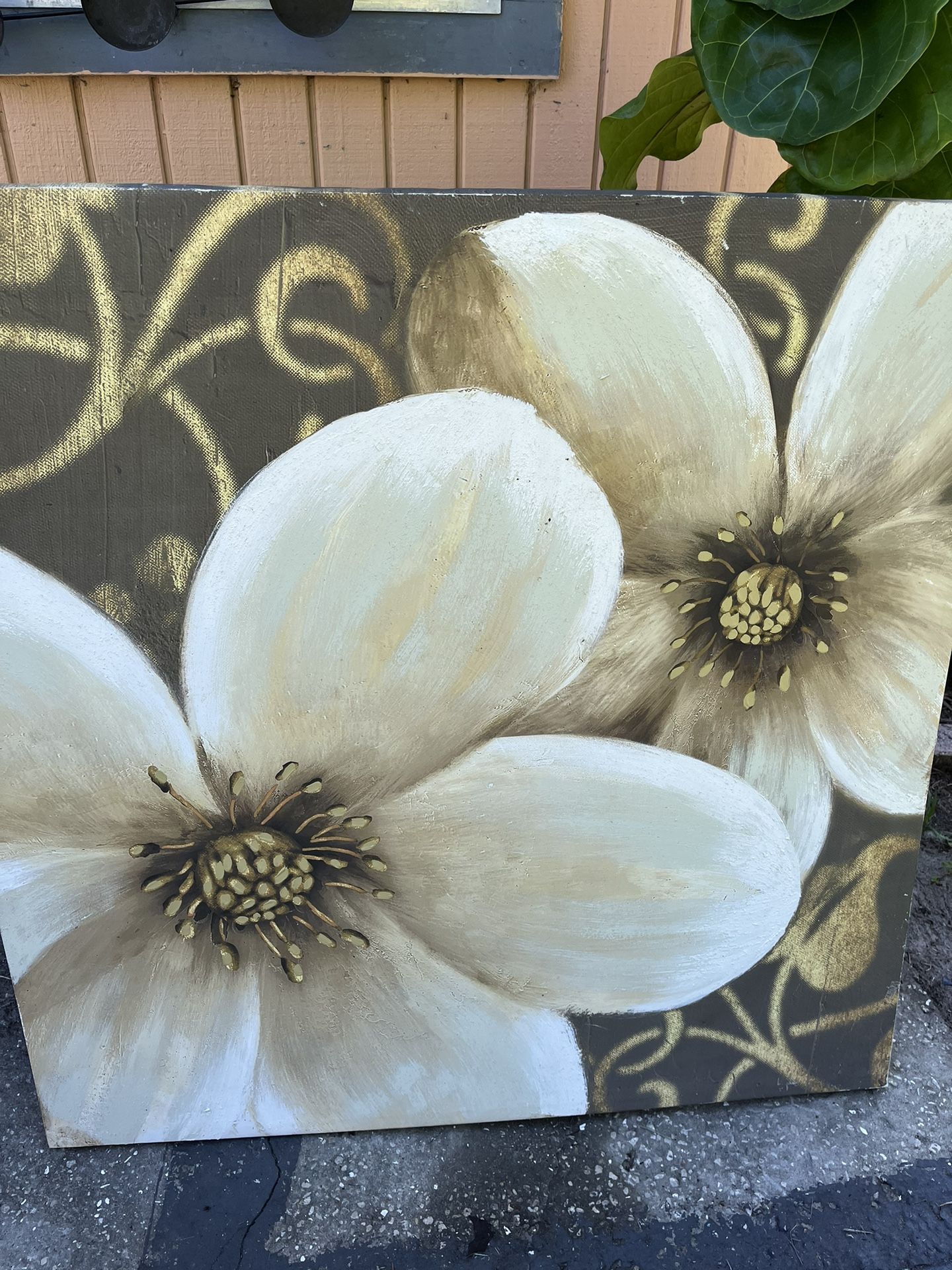 Large Floral Picture 