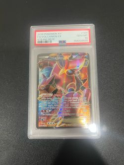 LOW POP Pokémon - XY Steam Siege - Volcanion EX 107/114 - PSA 10 Gem Mint Full Art