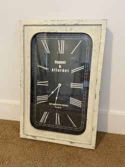 Large French Decorative Wall Clock