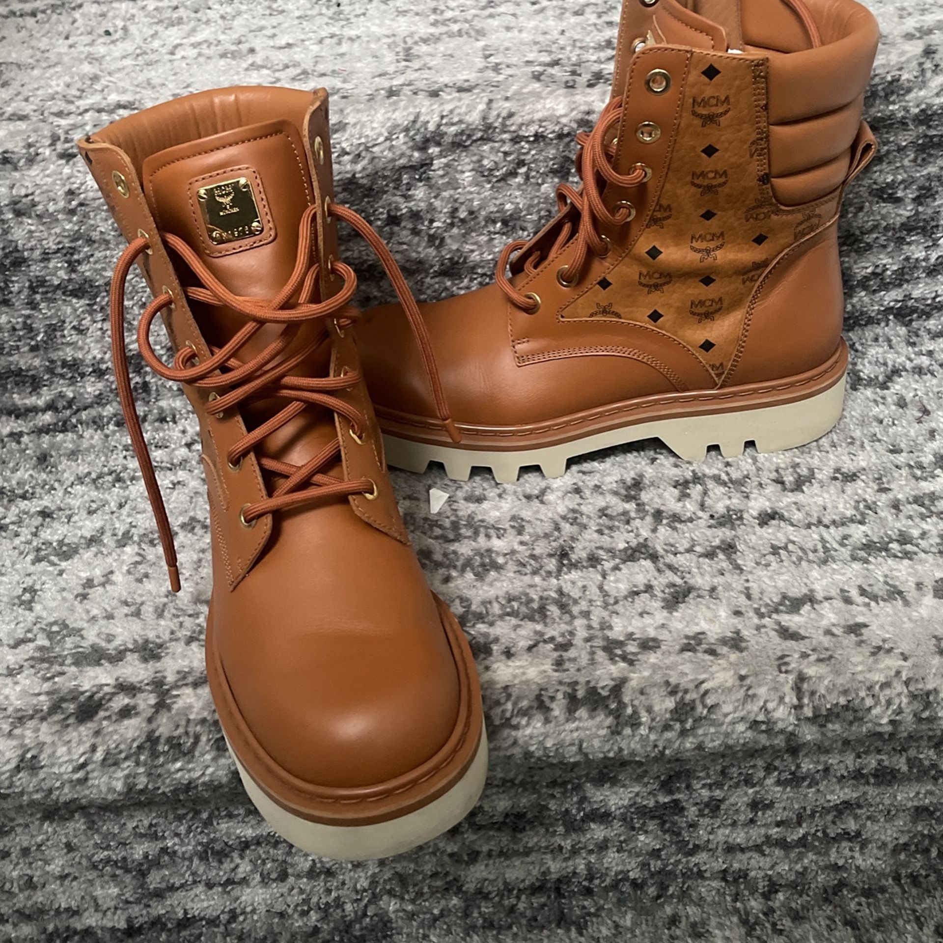 MCM Brown Boots 
