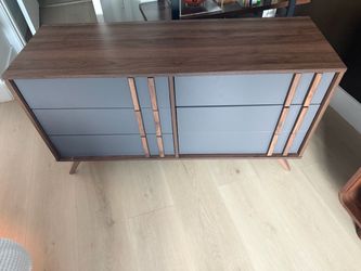 Baxton Studio Naoki 6-Drawer Dresser