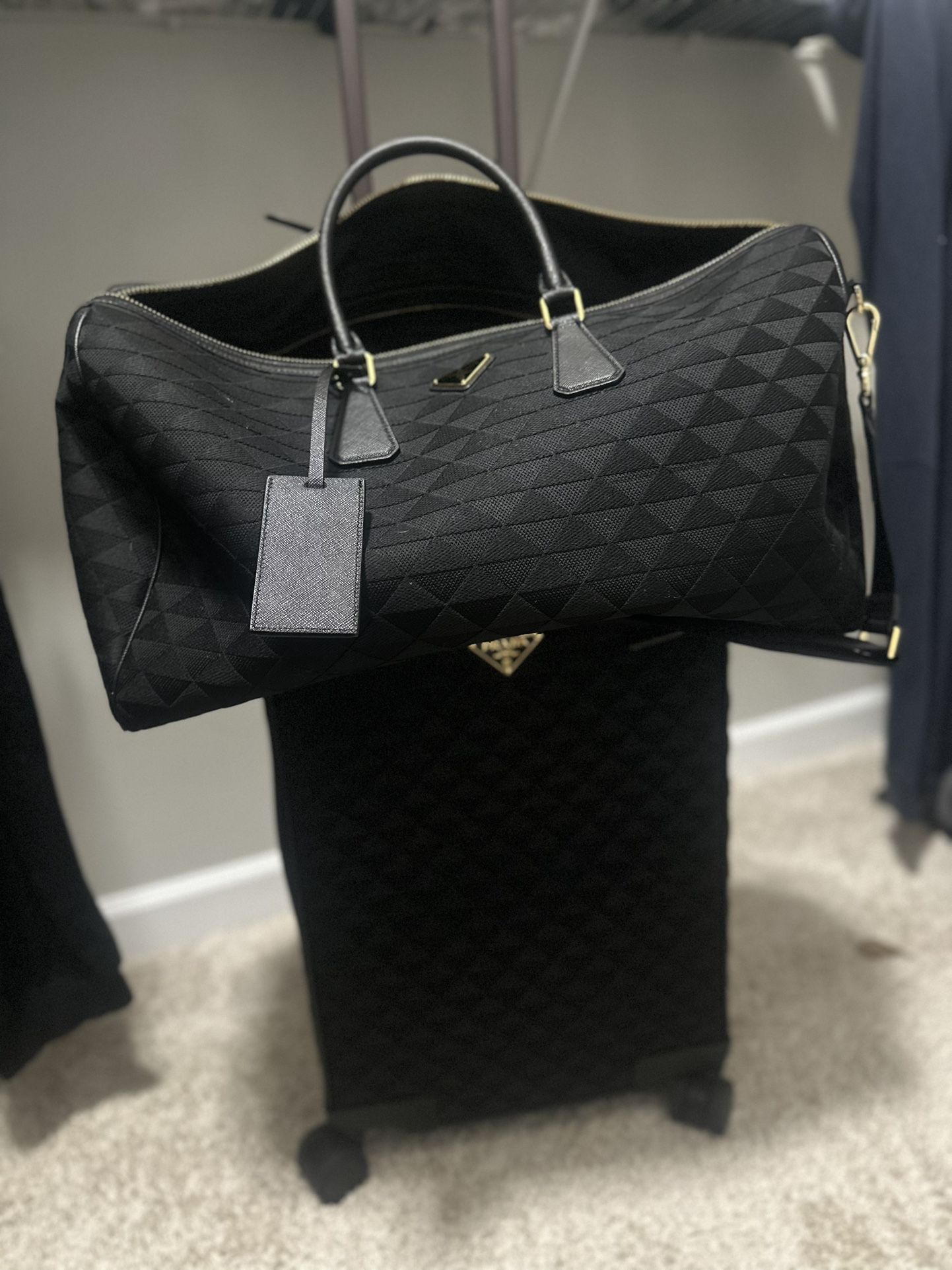 Prada Monogram Travel Set