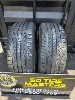 2 USED TIRES 235/60R16 IRONMAN IMOVE PT   BOTH 2 TIRES INSTALLED AND BALANCED $120 ($60 each)