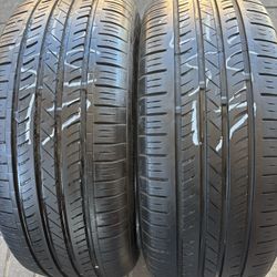 215/55/17 Pair 100$ Installed And Balanced 