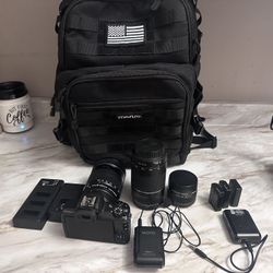 Camera Cannon M50 MK 2 With camera Gear