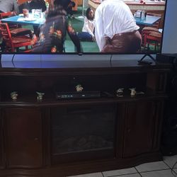 Fire Place Tv Stand 