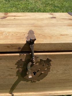 Antique Solid Wood Chest