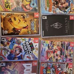 Nintendo Switch Games(Pending Sale) 