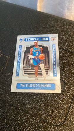 Shai Gilgeous-Alexander Temple Men Basketball Card