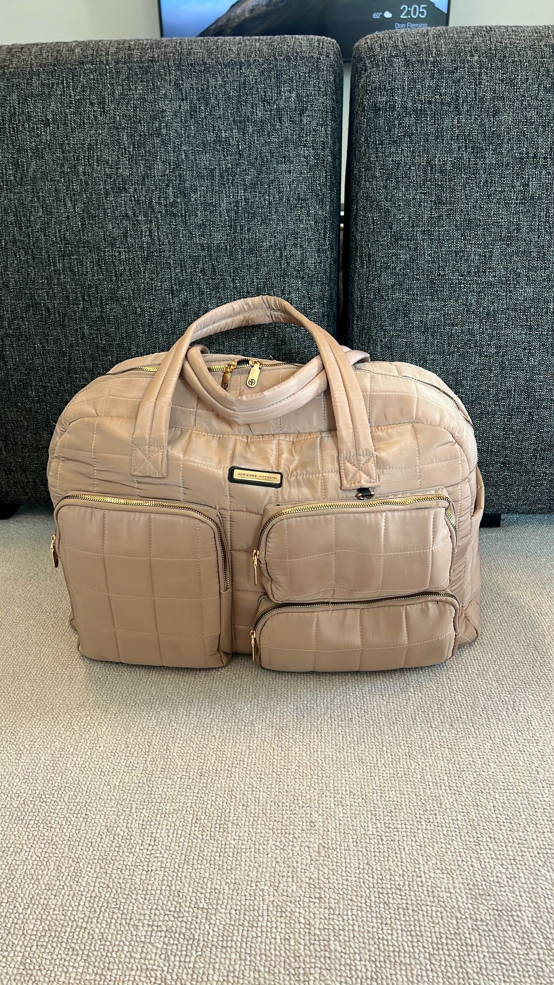 Tan Duffle Bag