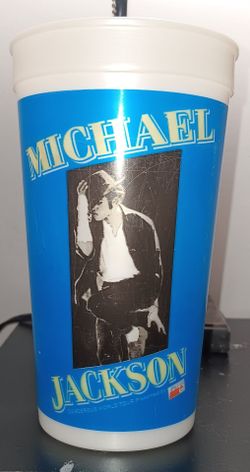 1992-93 Michael Jackson Dangerous World Tour Pepsi Cup - Authentic Stadium Cup