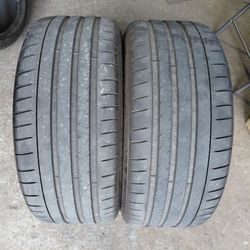 235/35ZR20 MICHELIN PILOT SPORT 4S PAIR OF TIRES 