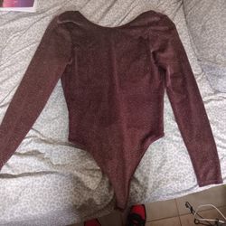Sparkly Purple Bodysuit 