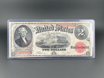 1917 $2 “Bracelet” United States Note Large Size