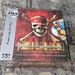 Pirates of the Caribbean DVD Treasure Hunt DVD Game (2006) Brand New & Sealed!