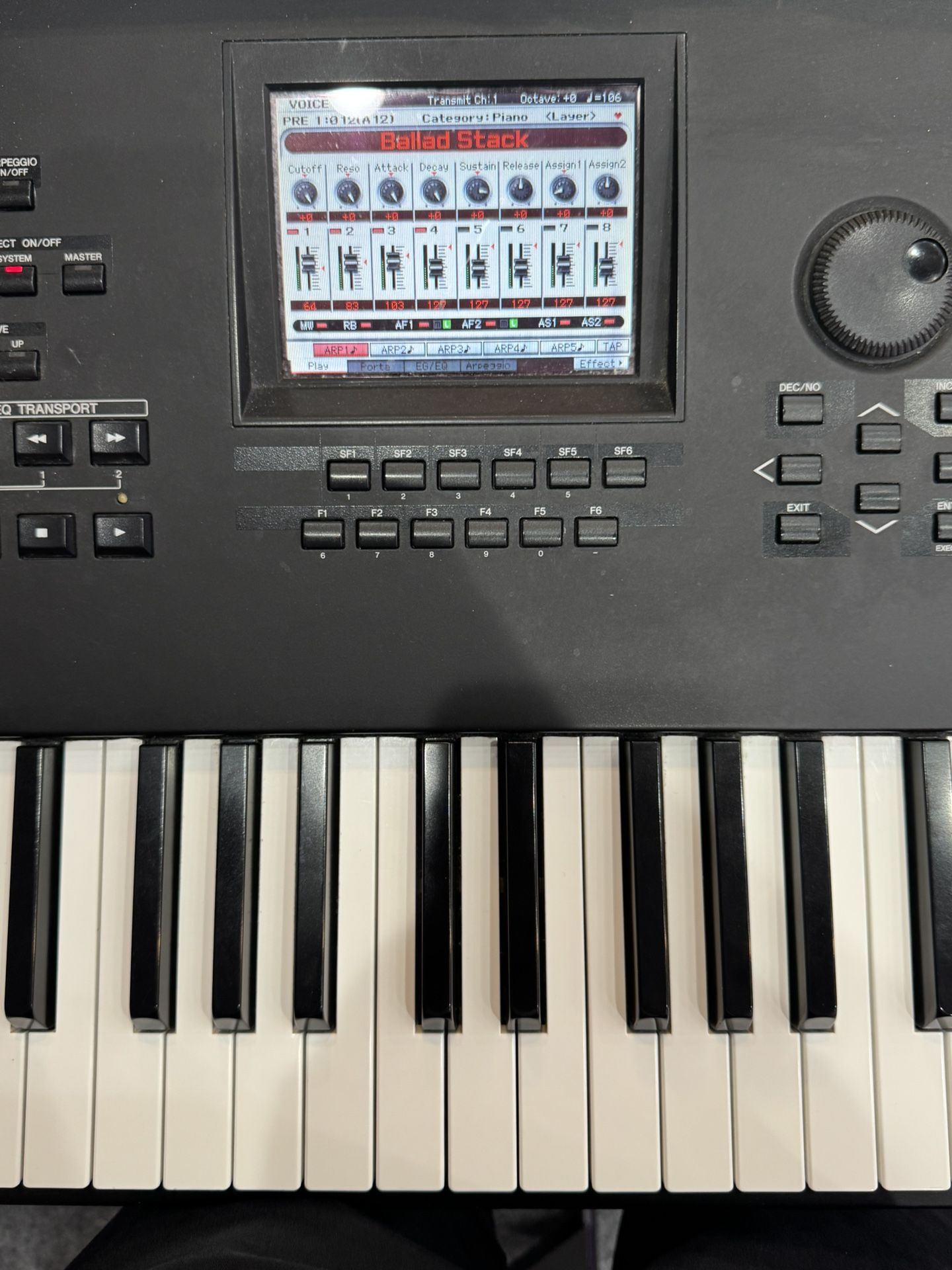 Yamaha Motif Xf88
