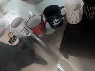 Cute Mug Set – 6 Motivational Coffee Mugs $12