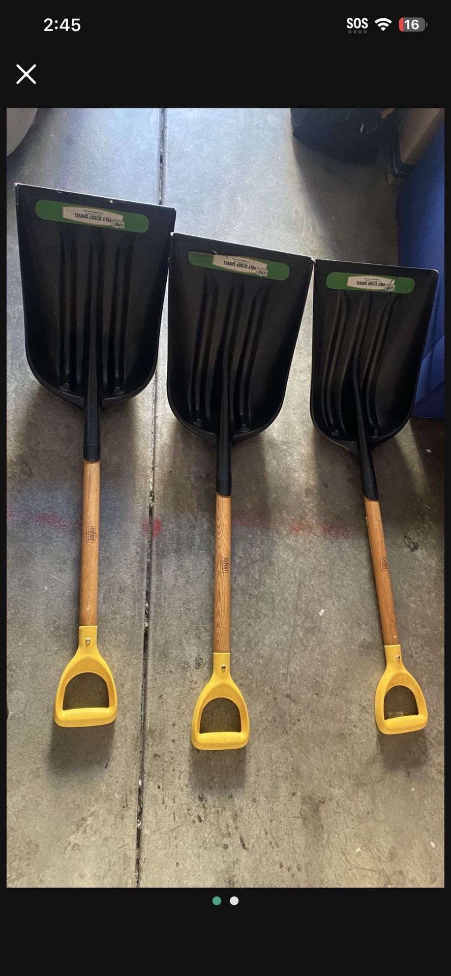 Brand New Shovels