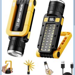 Rechargeable LED Magnetic Work Light