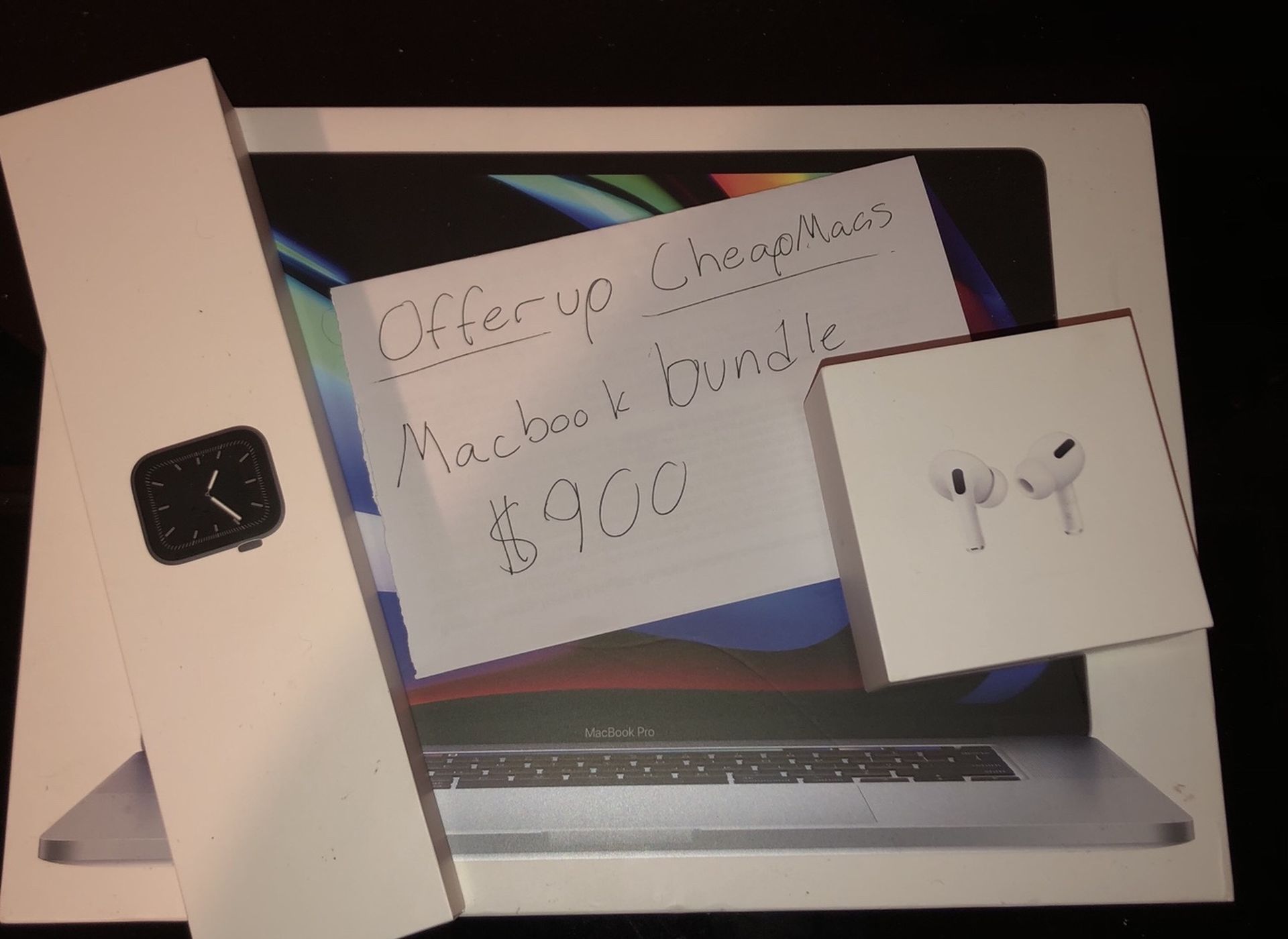 Macbook bundle (Everything New)