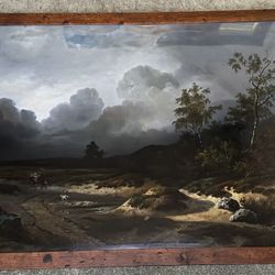 24x36 Framed Moody Wall Art 