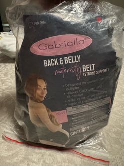 Maternity back and belly support band