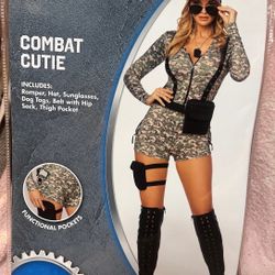 Spirit Combat Cutie Halloween Costume Adult XS