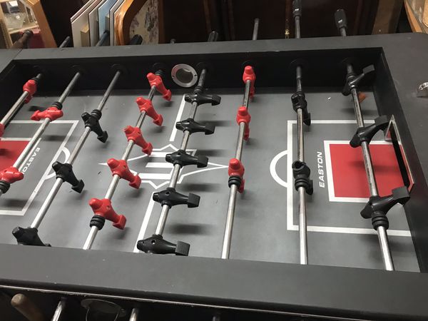 Easton Foosball Table Red And Black For Sale In Yonkers Ny Offerup