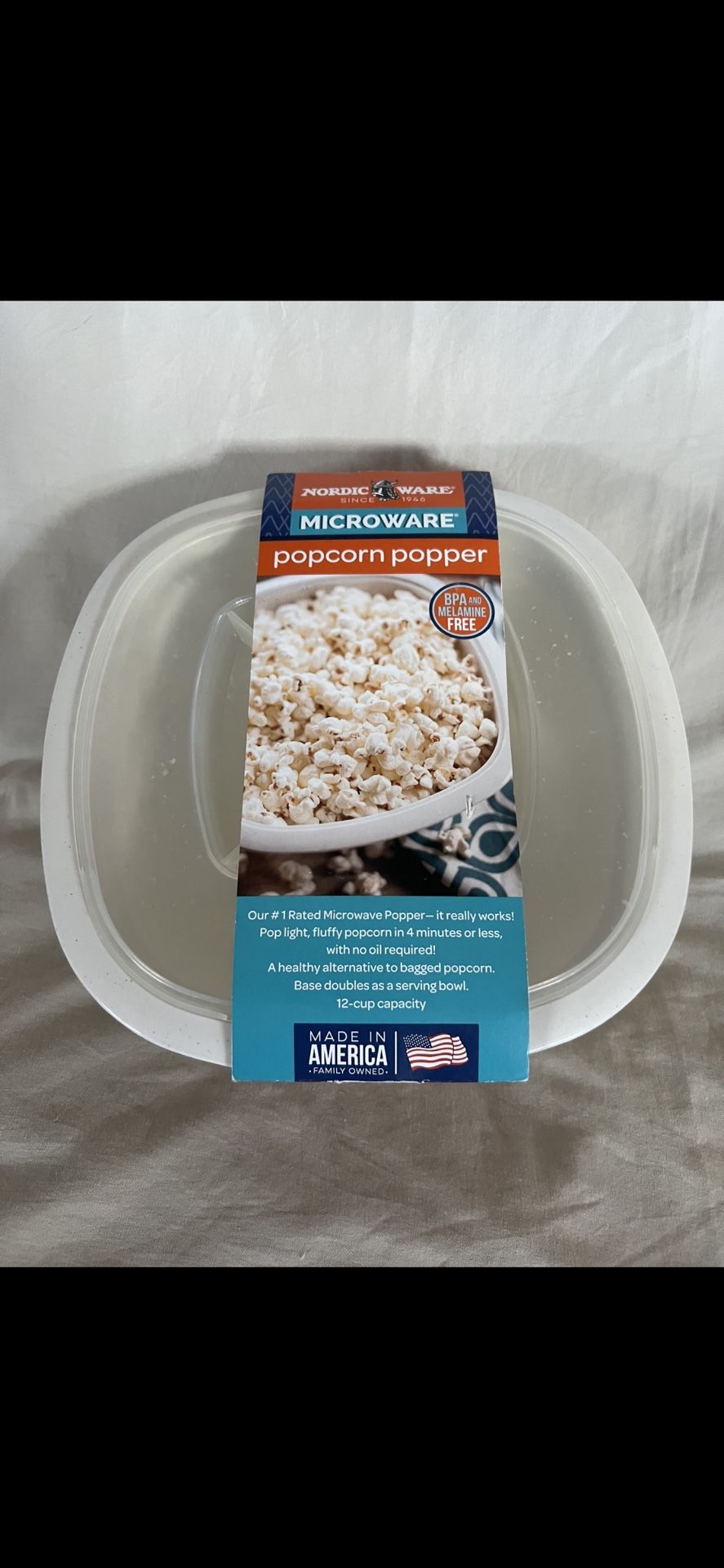Microwave Popcorn Popper 