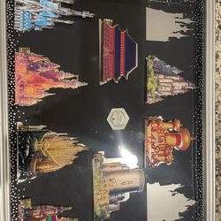 Disney Castle Pin Collection 