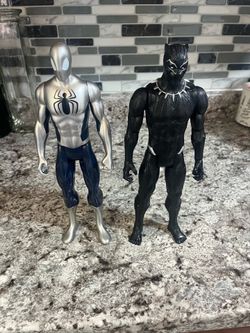 Spider-Man & Black Panther Figures