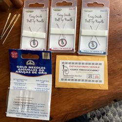 All Sewing Needles Shown 