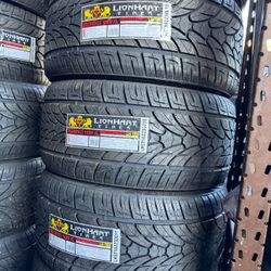 New Lionhart 295/30R22 LH-TEN Tires