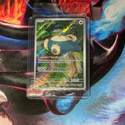 Pokemon Snorlax 151 promo