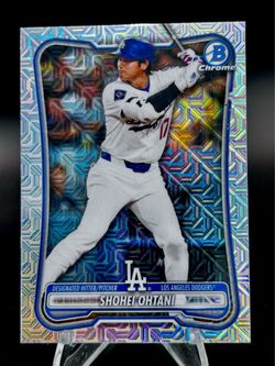 Shohei Ohtani Topps 2025 Bowman Chrome mojo refractor #52 (NM)