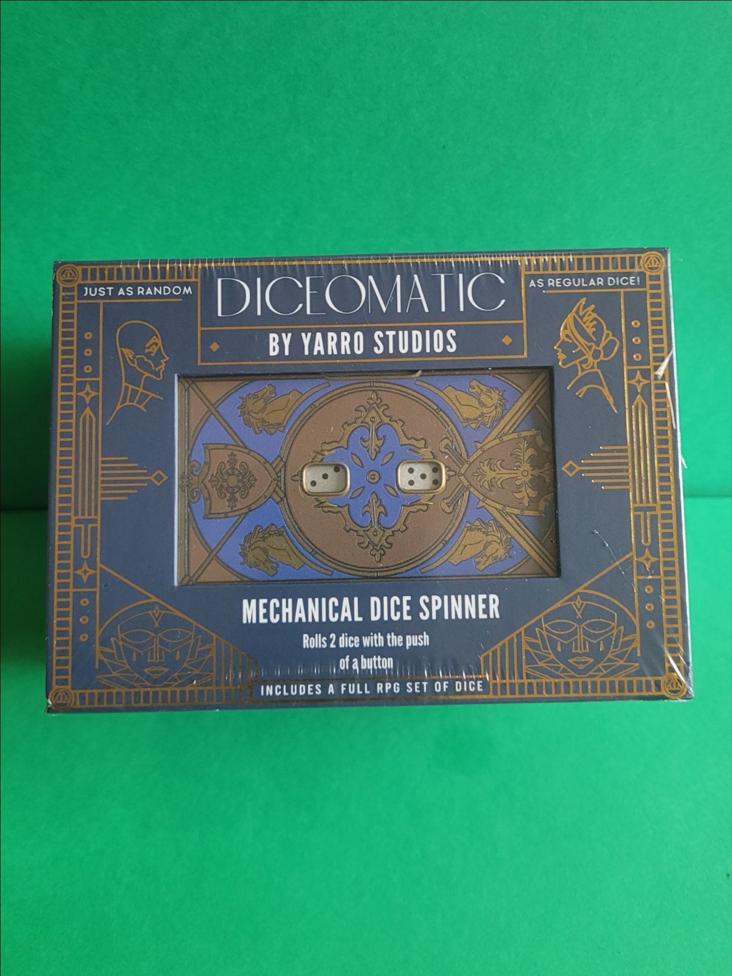 Diceomatic Mechanical Dice Spinner set by Yarro Studios - Might theme set