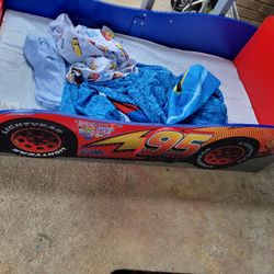 Lightening McQueen Toddler Bed Frame