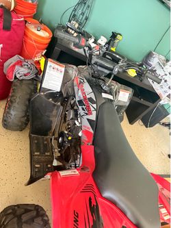 Red ATV 125 cc