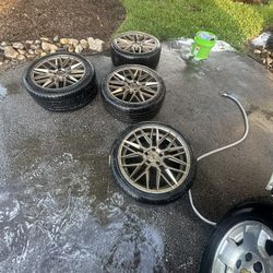 20” Bronze Niche Wheels 