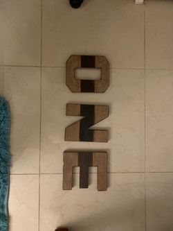 ONE letters